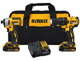 DeWALT DCK277C2 Combination Kit, Battery Included, 20 V, 2-Tool, Lithium-Ion Battery